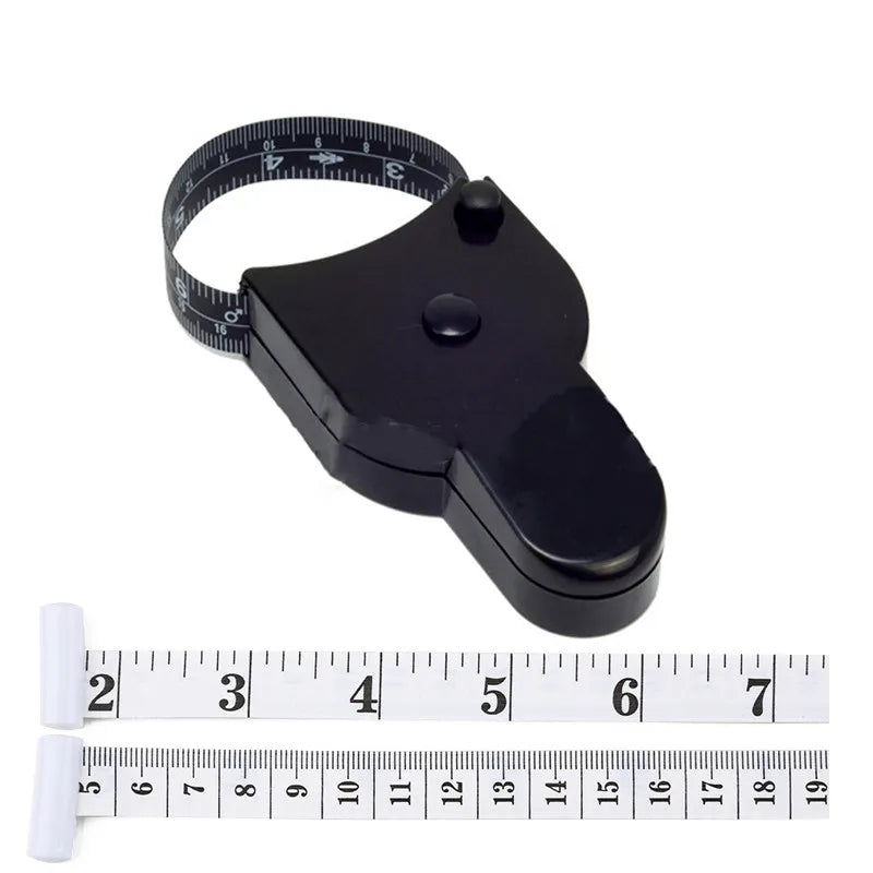 Règle de mesure auto-serrante pour le corps 150 cm/60 pouces pour couture, tailleur, couture, mesure, mètre, film pour taille, poitrine, jambes