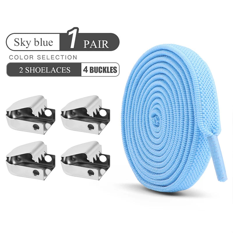 Lacets élastiques sans nœuds pour chaussures
