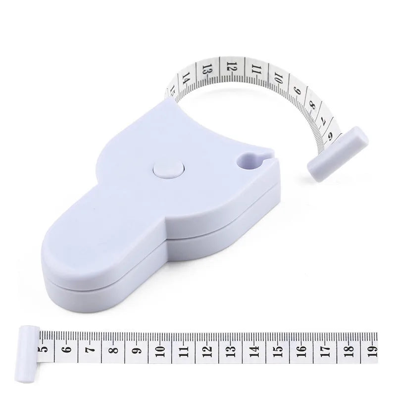 Règle de mesure auto-serrante pour le corps 150 cm/60 pouces pour couture, tailleur, couture, mesure, mètre, film pour taille, poitrine, jambes
