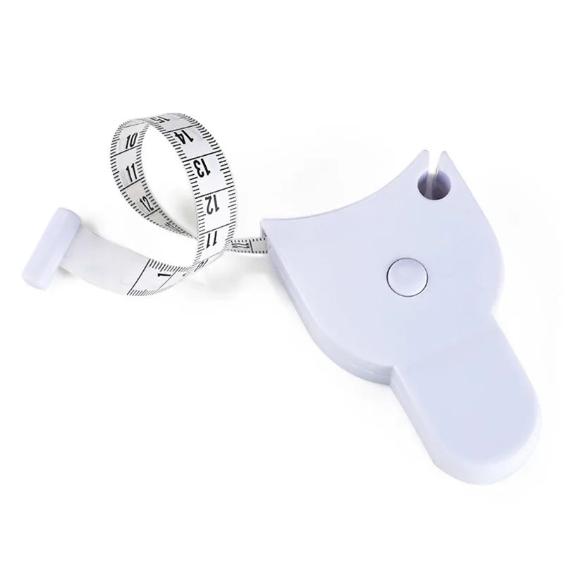 Règle de mesure auto-serrante pour le corps 150 cm/60 pouces pour couture, tailleur, couture, mesure, mètre, film pour taille, poitrine, jambes